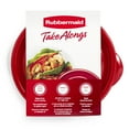 thumbnail image 3 of Rubbermaid TakeAlongs 3.2 cup Bowls Food Storage Containers 4 Pack, Made for Family Meals and Easy Serving, 3 of 5