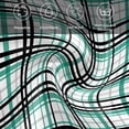 thumbnail image 5 of Teal Black Plaid Cloth Napkins, Farmhouse Teal Black Checkered Washable and Reusable Dinner Napkins Set of 8, Table Napkin for Kitchen Party Birthday Wedding Hotel Housewarming 20"x20", 5 of 8