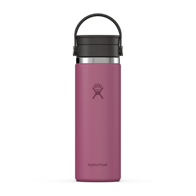 Botella de agua Hydro Flask, boca ancha, 600 ml, con tapa flexible