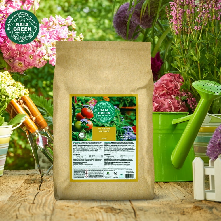 Gaia Green All Purpose Organic Soil Supplement, 10 Kilos, Granulated or  Non-Granulated - Walmart.com