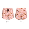 thumbnail image 3 of Hirioo Pink Cockatoo Birds for Women's Double Layer Athletic Shorts High-Performance Gym Shorts with Inner Pocket, Elastic Waistband-Large, 3 of 7
