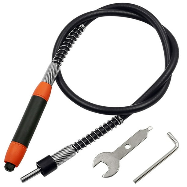 Angle Grinder Attachment Flexible Flex Shaft+Drill Chuck, For Power