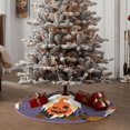 thumbnail image 4 of Rateoe Halloween Gnomes Pattern Christmas Tree Skirt with Ties, Christmas Tree Decorations, Farmhouse Christmas Decor Xmas Holiday Decorations-30", 4 of 6