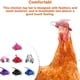 thumbnail image 3 of Billuyoard Divertidos sombreros de pollo, Mini gorro de plumas con dobladillo, decoración para banquetes, puesta en escena, accesorio para Aseo de mascotas Negro, 3 of 6