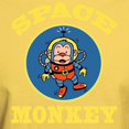 thumbnail image 3 of CafePress - Space Monkey Men's Value T Shirt - Men's Classic Graphic T-Shirt, 3 of 4