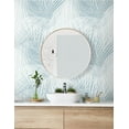 thumbnail image 3 of Lillian August  Palm Tile Peel and Stick Wallpaper 27 in. W x 18 ft. L - Summer Skies, 3 of 7