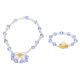 thumbnail image 2 of Joyería De La Del Collar De Las Muñecas De La Moda Para 18 '' Muñeca Americana De Azul Sunnimix Muñeca Collar Pulsera, 2 of 8