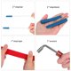 thumbnail image 3 of Nestingho 1Jgo Kit De Afinación Para Piano Con Llave Ergonómica Y Asistentes De Amortiguación En Colores Variados, 3 of 6