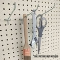 thumbnail image 3 of Decko Products DK41011 19 Piece Assorted 1/4 in. Heavy Duty Brushed Finish Garage Peg Hooks, 3 of 6