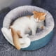 thumbnail image 5 of Casa para perros y gatos, tienda de campaña, cueva, cama de juego para dormir, caseta para mascotas, cojín suave y cálido para cachorros Los 50x50x36cm, 5 of 9