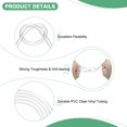 thumbnail image 2 of Clear Plastic Tubing, 0.16Inch(4mm) ID 0.32Inch(8mm) OD, 5ft(1.5m) Length Tube Vinyl Tubing For Garden, 2 of 6