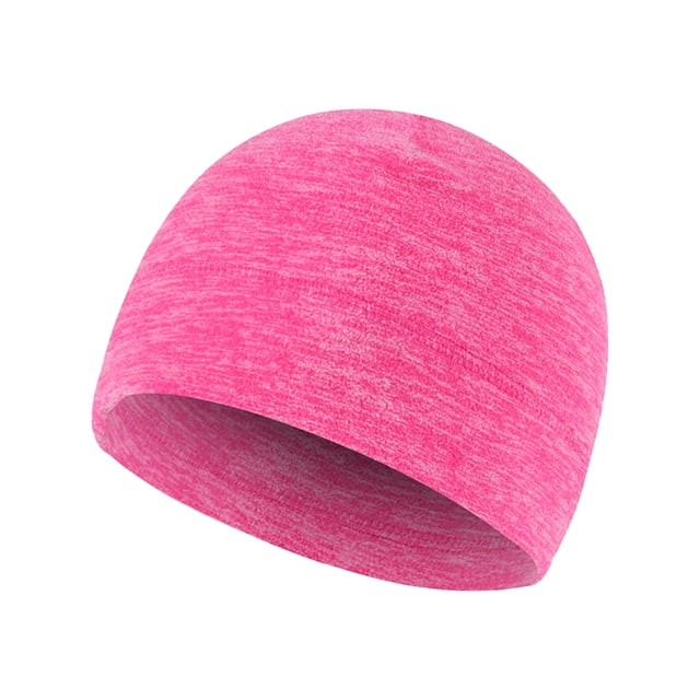 Qarigey Gorro deportivo de invierno de estilo sencillo para mantener el calor, gorros térmicos para hombres y mujeres, gorros deportivos para correr, Sombreros Rosa roja Qarigey AP011291-05B