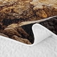 thumbnail image 5 of Homewish Wild Black Bear Quilt Full,Vintage Lodge Cabin Full Bedspread Sets,3-Piece, 5 of 7