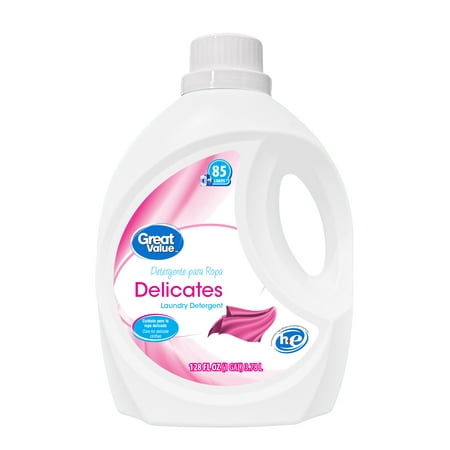 Great Value Laundry Detergent Delicates 128 fl oz