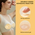 thumbnail image 5 of Sticky Bra Pads Inserts Breast Pads Waterproof Double-sided Adhesion Bra Pad for Sports Bra A/B or C/D,D/E Cup Beige or Black, White Optional, 5 of 8