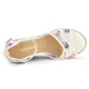 thumbnail image 4 of Sandalias De Cuña Correa De Tobillo Tacón De Cuña Alpargata Para Mujer Púrpura 35.5, 4 of 6