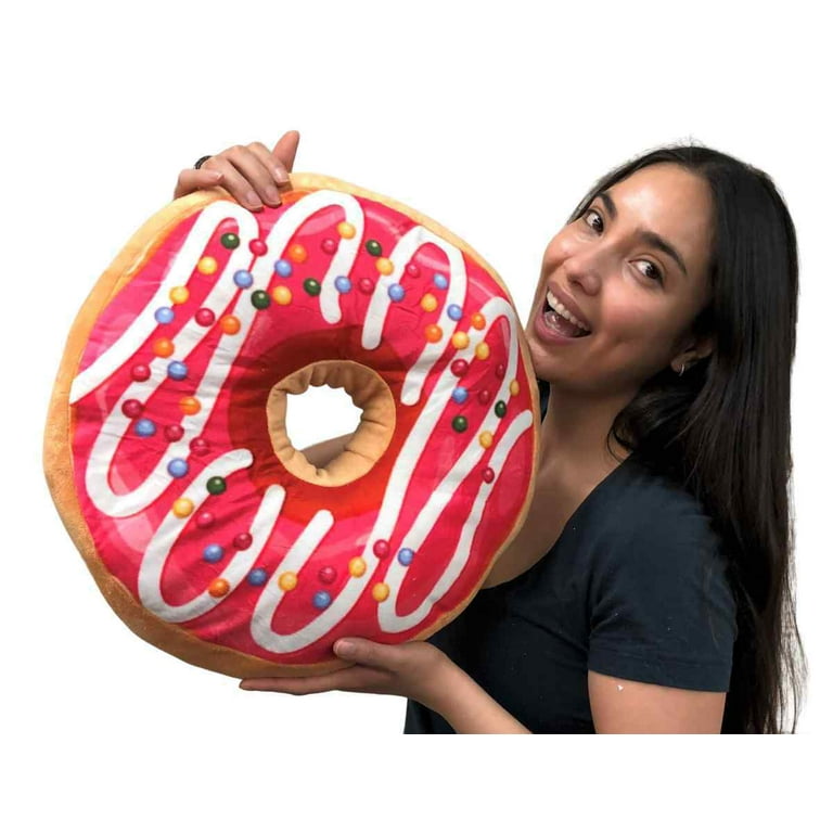 Giant Plush Donut Cushions