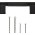 thumbnail image 3 of Stone Harbor Hardware Urban Cabinet Pull, 3 Inches, Matte Black, 3 of 3