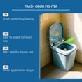 thumbnail image 7 of Trash Odor Fighter, Trash Can Air Freshener, Stick-On Deodorizer for Garbage Cans, Diaper Pails, Works with Scented Trash Bags, Fresh Lemon and Linen & Sky Scents, 7 of 7