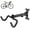 1 Pack for Solid Wall, variant on NCQ Bike Kickstand for Adult's Bike, Adjustable Rear Side Bicycle Kickstand, Suitable for 24-29 inch Mountain Bikes, E-Bike, BMX, 700C Road/Hybrid Bikes, etc. Aluminum Alloy Maximum Holds 176lbs