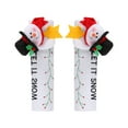 thumbnail image 1 of 2 fundas para manijas de refrigerador navideñas, lindas fundas para manijas de electrodomésticos de cocina en 3D para decoración navideña, 1 of 5