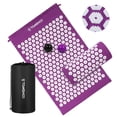 thumbnail image 2 of Matraña de ocio Colchoneta de acupresión y almohada de masaje con bolsa para relajación muscular Alivio del estrés, 2 of 7