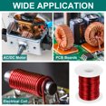 thumbnail image 5 of Uxcell Alambre Magnético 16 AWG Alambre de Cobre Esmaltado 8 oz Alambre de Bobina Magnética para Motor de Transformador Eléctrico 155℃(311℉), 5 of 5