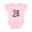 AD-Pink, variant on You Bet Giraffe I'm Cute Boys or Girls Baby Bodysuit