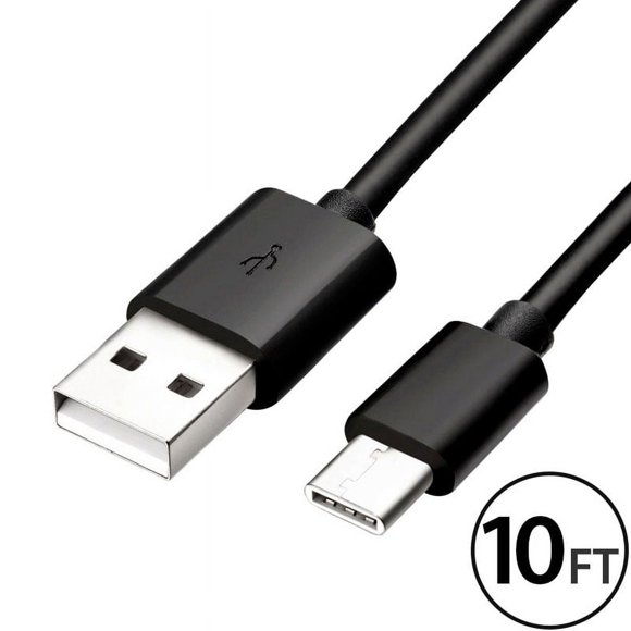 10FT USB Type C Cable Fast Charging Cable USB-C Type-C 3.1 Data Sync Charger Cable Cord For Galaxy S10 S9 S9+ Galaxy S8 S8 Plus Nexus 5X 6P OnePlus