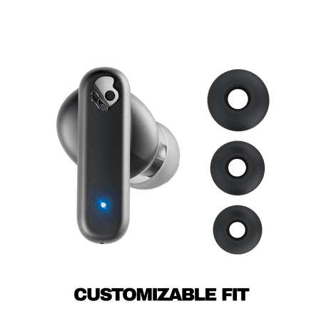 Skullcandy Smokin' Buds XT True Wireless in-Ear Earbuds, Black