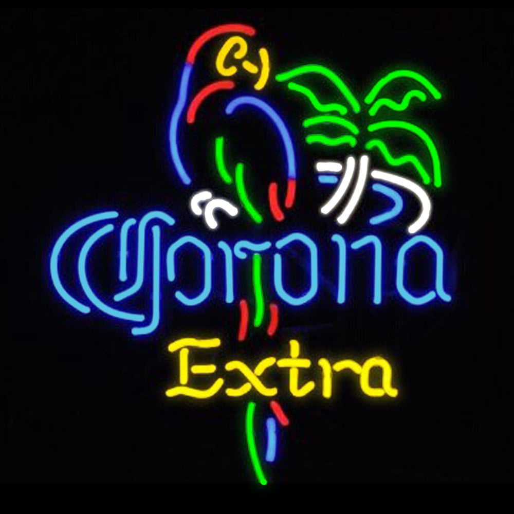New Corona Extra Lime Beer Bottle Bar Party Man Cave Neon Sign 24"x14" 