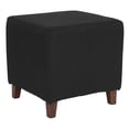 thumbnail image 3 of Flash Furniture Ascalon Upholstered Ottoman Pouf in Green Fabric, 3 of 11