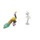 thumbnail image 1 of Estatua del pavo real,Estatua de pavo real,adorno de escritorio creativo y divertido,Figura de escritorio,Estatua de bailarina de ballet,adorno de escritorio,decoración del hogar,Estatua de, 1 of 8
