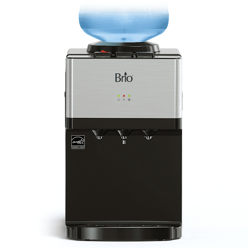 Brio Limited Edition Top Loading Countertop Water Cooler Dispenser Hot