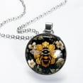 thumbnail image 2 of Honeybee Stunning Glass Pendant Women's Necklaces, 2 of 5