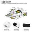 thumbnail image 4 of Xecao Lavender Flowers for Adult Sun Cap offers versatile sun protection with adjustable Velcro for a secure fit., 4 of 8