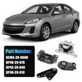 thumbnail image 2 of Remanufactured Woudy Engine Motor and Transmission Mount Set 4PCS, for Mazda 3 2.3L Hydraulic 2004-2009, Replace 4403 4404 4405 4418, 2 of 8