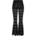 thumbnail image 2 of Urban Classics Womens Knitted Crochet Flared Leggings, 2 of 4