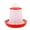 Style:9kg with cover, variant on Thicken Chick Feeder and Waterer Kits for Outdoor Poultry Feeding Hanging Containers for Ducks, Quails Pigeons Feeders