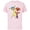 Soft Pink, variant on Disney and Pixar’s Inside Out 2 Toony Colors Joy & Anxiety- Short Sleeve Cotton T-Shirt for Adults - Customized-Black