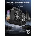 thumbnail image 2 of Altavoz Bluetooth TPWIN 80W de máxima potencia IPX6 resistente al agua, 2 of 8