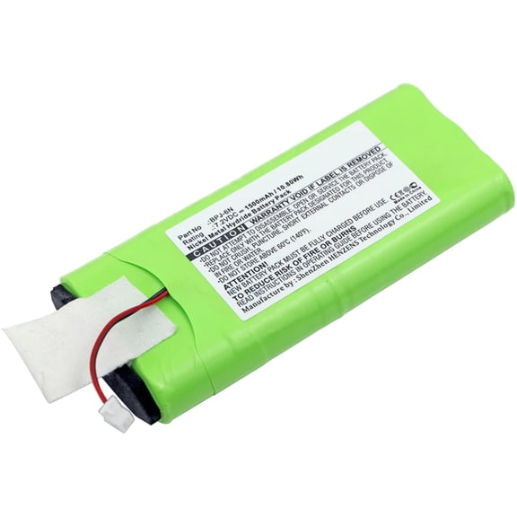 Batteries N Accessories BNA-WB-H1040 2-Way Radio Battery - Ni-MH, 7.2V, 1500 mAh, Ultra High Capacity Battery - Replacement for Ritron BPJ-6N Battery