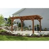 The Outdoor GreatRoom Company Sonoma 12 Ft. W x 16 Ft. D Wood Pergola