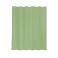 thumbnail image 2 of VOTRUDI Waffle Weave Shower Curtain Waterproof 78x72in - Solid Green Modern Bathroom, 2 of 6