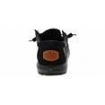 thumbnail image 3 of Heydude Wally Elevated Basics Casual Shoe | 41866-060 Black, 3 of 6