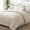 Beige, variant on King Size Comforter Set Pink, 7-Piece Bed in a Bag, All Season Quilted Comforter with Flat Sheet, Fitted Sheet, Pillowcases, Soft Lightweight Bedding Set for Bedroom