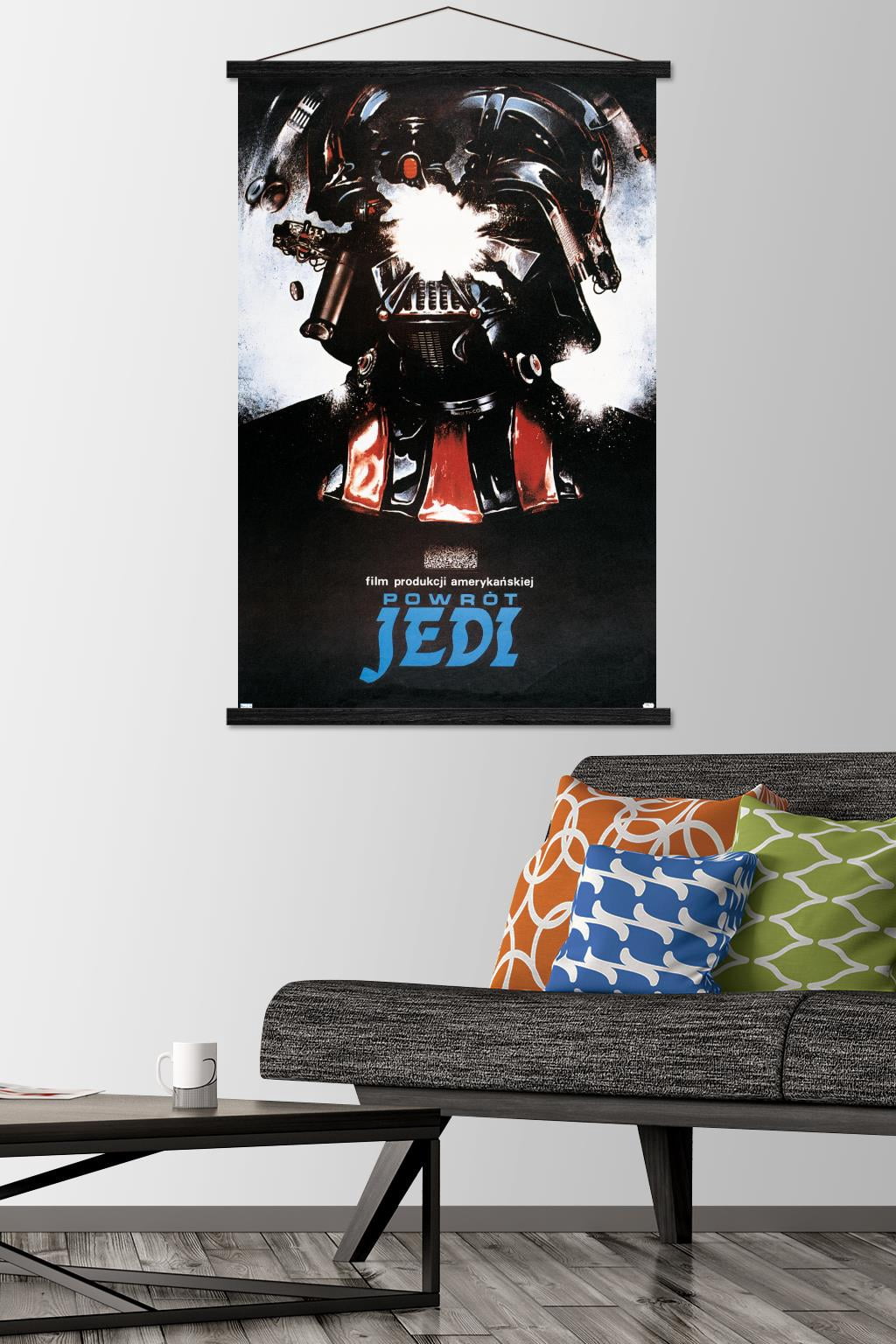 Star Wars: Return of the Jedi - Polish One Sheet Wall Poster with Magnetic Frame, 22.375" x 34"