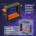 thumbnail image 3 of Game Storage Tower Compatible With Nintendo Switch 2, Switch 2 Stand Holder, Game Disk Rack, Controller Organizer, Switch Holder Stand for Gamers, 3 of 7