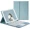 Light Blue, variant on Keyboard Case for iPad Air 11 Inch 2026 2025 2024 M4 M3 M2, iPad Pro 11 inch 4th 3rd 2nd 1st Gen 2022 - 2018, iPad Air 5th 4th Gen 10.9 inch Slim Leather Folio Smart Cover with Touchpad Keyboard