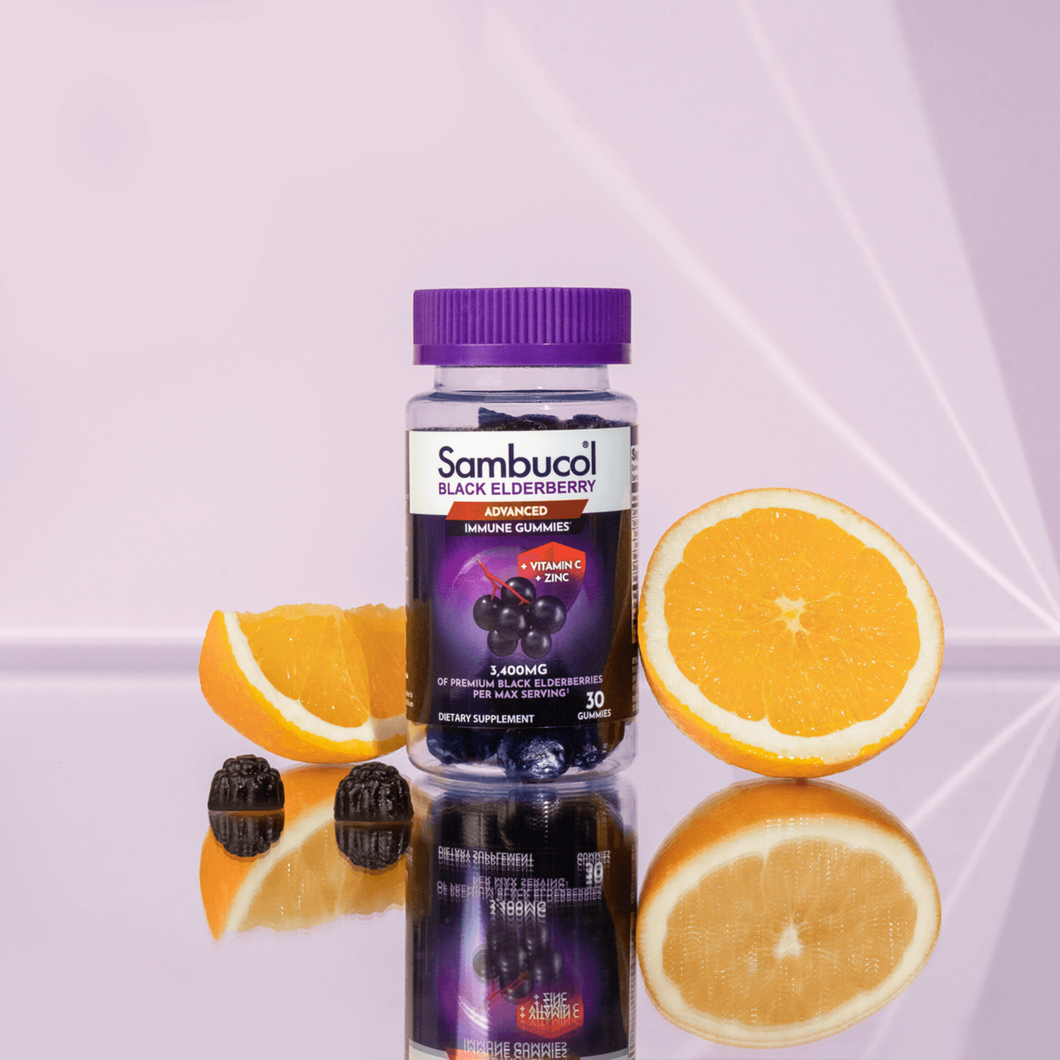 Sambucol Gominolas de Saúco con Vitamina C y Zinc, Apoyo Inmunológico, 30 Unidades 5